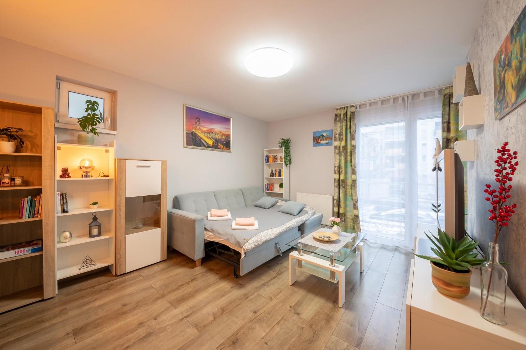 Center Budget Apartment Inside Free Parking Self Check-In Free Streaming Ac Balcony 布达佩斯 外观 照片